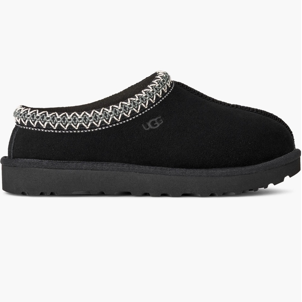 BRAND NEW WOMENS UGG TASMAN BLACK SLIPPERS NIB